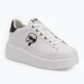 Încălțăminte pentru femei KARL LAGERFELD Anakapri Nft white leather
