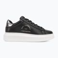Încălțăminte pentru femei KARL LAGERFELD Kapri Maison black leather w/silver 2