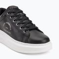 Încălțăminte pentru femei KARL LAGERFELD Kapri Maison black leather w/silver 7