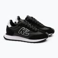 Încălțăminte pentru femei KARL LAGERFELD Kairo Kl Sidetrim black leather/textille 2