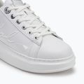 Încălțăminte pentru femei KARL LAGERFELD Kapri Signia Shine white leather/mono 7