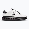 Încălțăminte pentru bărbați KARL LAGERFELD Kapri Kushion Outline Nft white leather w/black 2