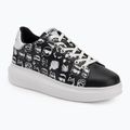 Încălțăminte pentru femei KARL LAGERFELD Kapri Twin Nft Graffiti black/white leather