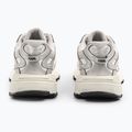 Încălțăminte pentru femei KARL LAGERFELD Orion Sidetrim white leather/textile w/silver 3
