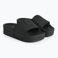 Papuci pentru femei KARL LAGERFELD Kondo Maxi Nft Relief black rubber 2