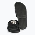 Papuci pentru femei KARL LAGERFELD Kondo 2.0 NFT black rubber 5
