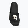 Papuci pentru femei KARL LAGERFELD Kondo 2.0 NFT black rubber 5