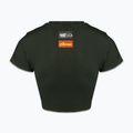 Tricou Ellesse pentru femei Tweetest Crop de culoare verde închis 2