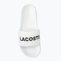 Papuci pentru bărbați Lacoste 47CMA0025 white/black 5