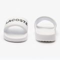 Papuci pentru bărbați Lacoste 47CMA0025 white/black 8