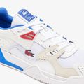 Pantofi bărbați Lacoste 47SMA0095 alb / roșu / albastru 6