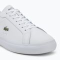 Încălțăminte bărbătească Lacoste Powercourt white/dark green 7