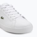 Încălțăminte pentru copii Lacoste Powercourt white/black 7