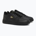 Încălțăminte pentru femei Lacoste Court Ace Leather black/gold 2