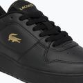 Încălțăminte pentru femei Lacoste Court Ace Leather black/gold 6
