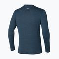 Longsleeve de alergare pentru bărbați Mizuno Impulse Core Half Zip blue wing teal 2