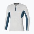 Longsleeve de alergare pentru bărbați Mizuno Dryaeroflow Half Zip nimbus cloud