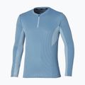 Longsleeve de alergare pentru bărbați Mizuno Dryaeroflow Half Zip parisian blue