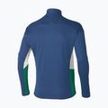 Longsleeve de alergare pentru bărbați Mizuno Hybrid estate blue 2