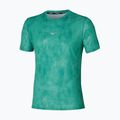 Tricou de alergare pentru bărbați Mizuno Impulse Core Graphic Tee evergreen