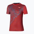 Tricou de tenis pentru bărbați Mizuno Mugen Shadow Graphic Tee salsa