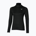 Longsleeve de alergare pentru femei Mizuno Dryaeroflow LS Half Zip black