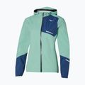 Jachetă de alergare pentru femei Mizuno Waterproof 20K ER dusty jade