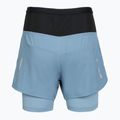 Pantaloni scurți de alergare pentru femei Mizuno Trail ER 2IN1 citadel 2