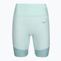 Pantaloni scurți de alergare pentru femei Mizuno Impulse Core Mid Tight skylight