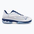 Încălțăminte de tenis pentru femei Mizuno Wave Exceed Light 2 CC white/ bellwether blue/ bel air blue 2
