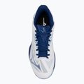 Încălțăminte de tenis pentru femei Mizuno Wave Exceed Light 2 CC white/ bellwether blue/ bel air blue 5