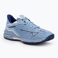 Încălțăminte de tenis pentru femei Mizuno Wave Exceed Tour 6 CC bel air blue/ bellwether blue/ white