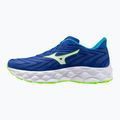 Încălțăminte de alergare pentru bărbați Mizuno Wave Sky 8 reflex blue c/white/green geck 8