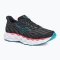 Încălțăminte de alergare pentru bărbați Mizuno Wave Sky 8 black/black/ enamel blue