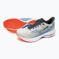 Încălțăminte de alergare pentru bărbați Mizuno Wave Rider 28 nimbus cloud/blue pace/igniotion red 9