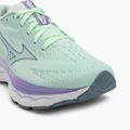 Încălțăminte de alergare pentru femei Mizuno Wave Serene neo mint/paisley purple/citadel 7