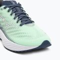 Încălțăminte de alergare pentru copii Mizuno Enerzy Rider Jr neo mint/white/vintage indigo 7