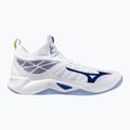 Pantofi de volei Mizuno Wave Dimension Mid alb/albastru bellwether/belairblu 8