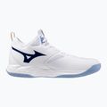 Pantofi de volei Mizuno Wave Dimension Mid alb/albastru bellwether/belairblu 9