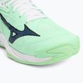 Încălțăminte de volei Mizuno Wave Momentum 3 neo mint/black/frontier blue 7