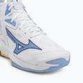 Pantofi de volei Mizuno Wave Momentum 3 Mid alb/albastru bellwether/albastru belair 7