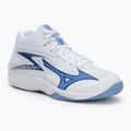 Încălțăminte de volei Mizuno Thunder Blade Z Mid white/bellwether blue/bel air blue
