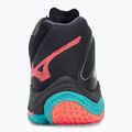 Încălțăminte de volei Mizuno Wave Lightning Z8 Mid black/neon flame/peacock blue 6