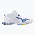 Încălțăminte de volei Mizuno Wave Lightning Z8 Mid white/bellwether blue/bel air blue 8