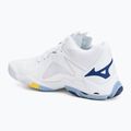 Încălțăminte de volei Mizuno Wave Lightning Z8 Mid white/bellwether blue/bel air blue 3
