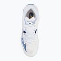 Încălțăminte de volei Mizuno Wave Lightning Z8 Mid white/bellwether blue/bel air blue 5