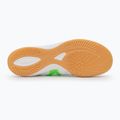 Încălțăminte de fotbal pentru bărbați Mizuno Morelia Sala Elite IN white/neon green/galaxy silver 4