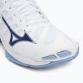 Încălțăminte de volei Mizuno Wave Voltage 2 Mid white/bellwether blue/bel air blue 7