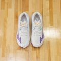 Pantofi de volei damă Mizuno Wave Lightning Z8 alb/violet indigo/camelliaros 14