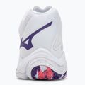 Pantofi de volei pentru femei Mizuno Wave Lightning Z8 Mid albi/violet indigo/camelliaros 6